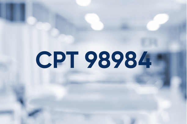RTM CPT code 98984