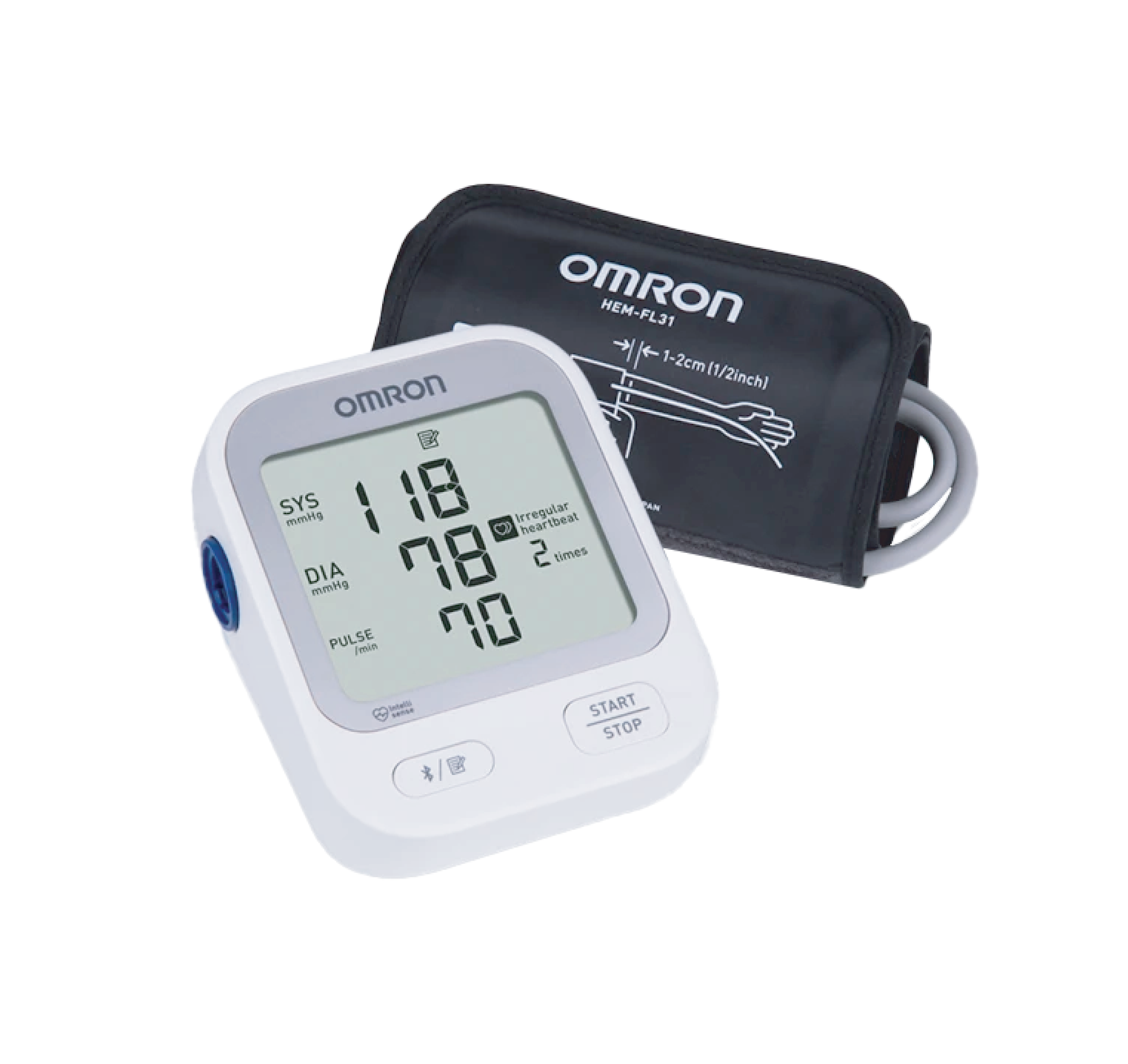 Image of OMRON Silver Blood Pressure Monitor