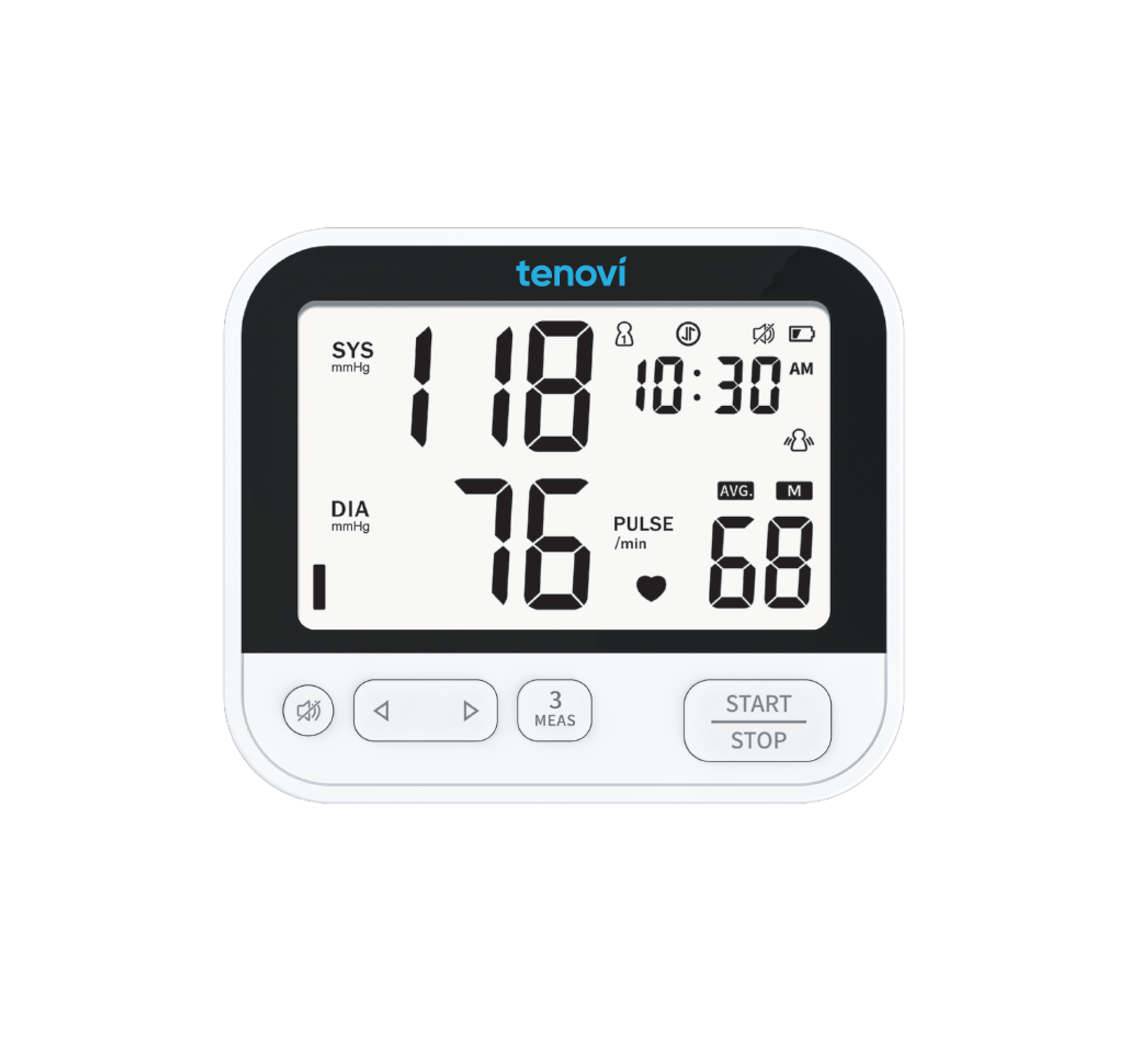 Image of Tenovi Blood Pressure Monitor